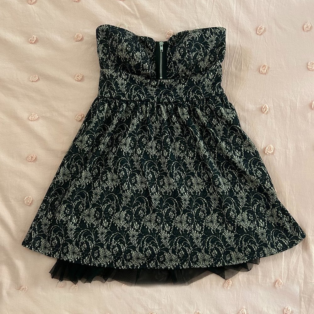 6 Degrees Black Lace Dress